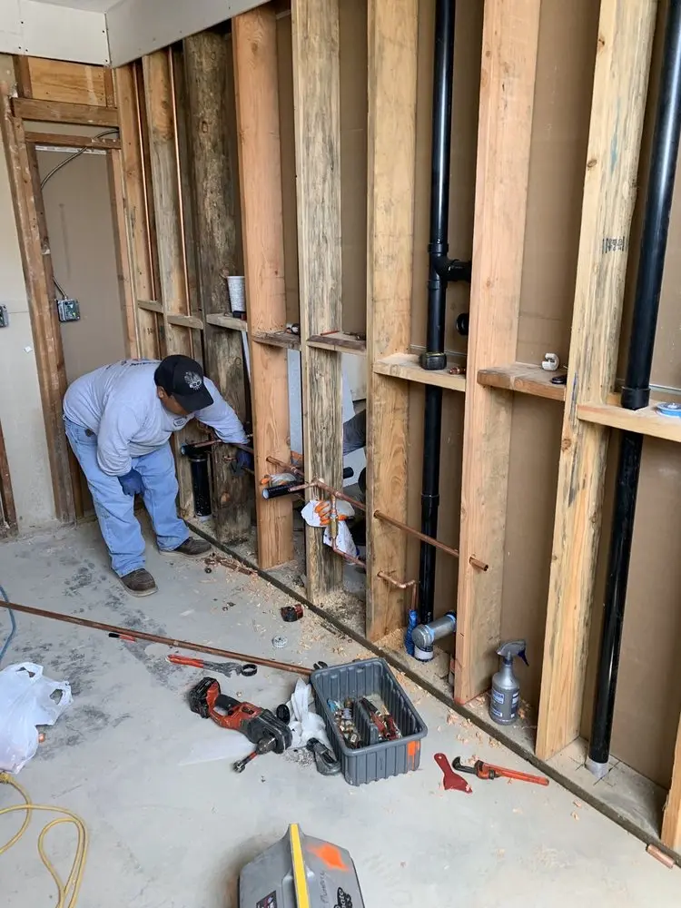 Commercial rough-in plumbing for Gas Line Repair in Augusta
